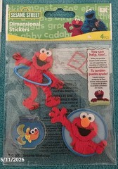Lot of 8 Jolee’s Boutique EK Success Sesame Street Stickers Dimensional NEW (C11