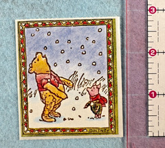 Classic Winnie the pooh stickers eeyore piglet kanga owl rabbit