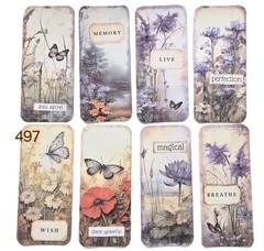 Handmade Junk Journal Tags Ephemera Scrapbook Embellishments