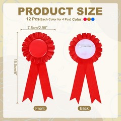 Blank Award Ribbon 1st Place Ribbon Winner Prize Medal Ribbon Recognition Par…