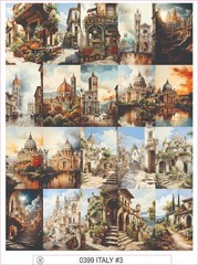 ITALY #3 – COMPLETE SHEET OF 20 STICKERS