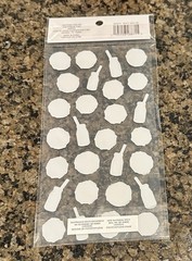 Recollections MILK & COOKIES Dimensional Stickers 28 Pieces Chocolate Chip