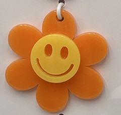 2 Packs The Paper Studio Flower Happy Face Charms Hobby Lobby Exclusive NEW