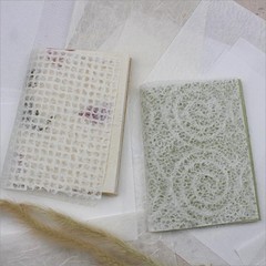 20 Sheets Scrapbook Paper A5 Size Textured Papers, White Mulberry Art Paper Craf
