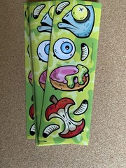 Gross Slime Sticker Sheets Halloween Rotten – 5 SHEETS