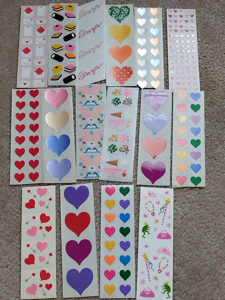[89] Freeshipping Mrs.Grossman rare vtg love lot