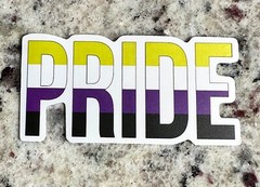 LOT of 500pc PRIDE MIX Stickers, LGTBQ Rainbow, Lesbian,Trans, Non binary