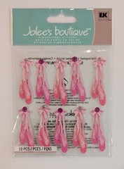 Jolee’s Ballerina Slippers Repeats Ballet Dance Scrapbooking Stickers
