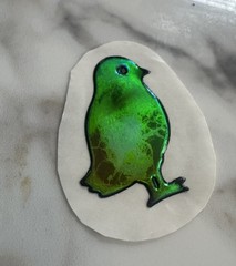 Rare Vintage 80s Mystik Oilies Oilie Oily Chick Touch Sticker 1980s Rare
