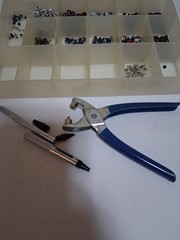 Scrapbooks Snap Fastener Kit Plier Tool