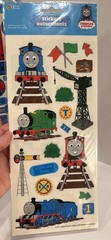 2005 Sandylion Scrapbook Stickers Lot Thomas Train Friends Railroad Blue Engine