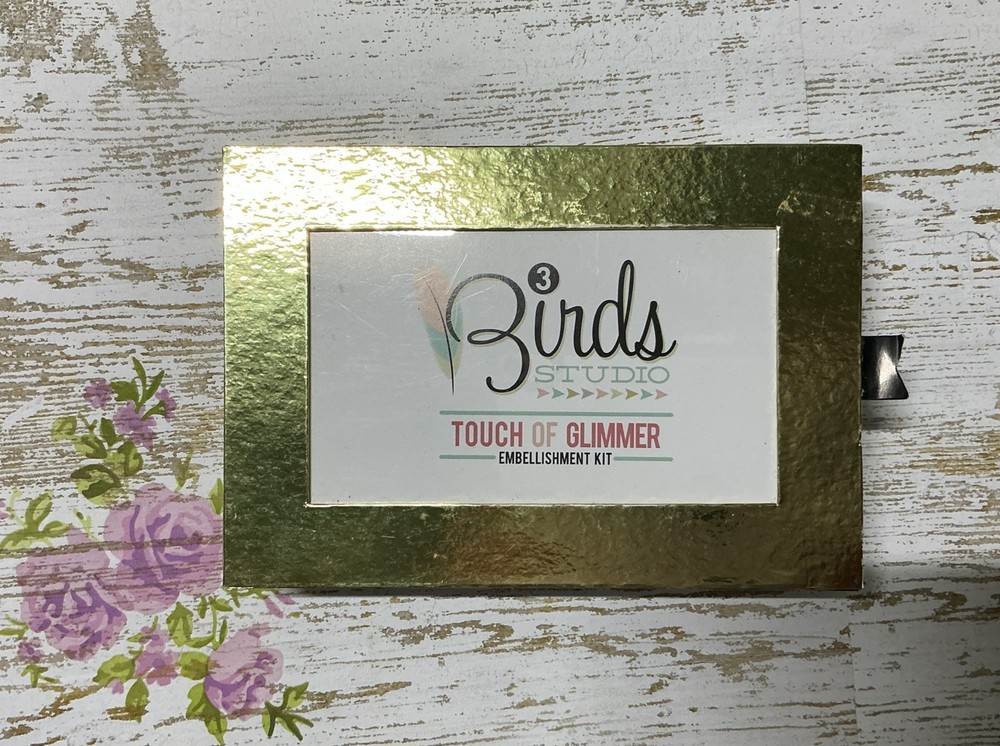 Birds Studio Touch Of Glimmer Embellishment Kit