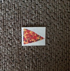 Vintage 3M/Mello Smello Sniff Stickers – Pizza #2 Mod – Great Cond/Med Scent
