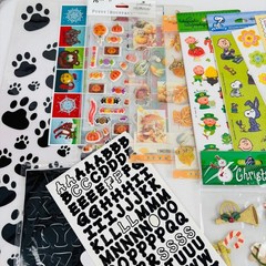 Mixed Lot of Stationary Stickers Cards Some Hallmark Misc Greetings