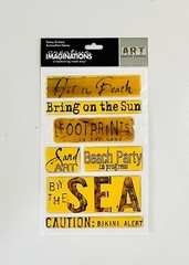 Creative Imaginations Epoxy Stickers