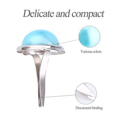 50Pcs Decorative Mini Alloy Brads Paper Fasteners for Crafts Assorted Colors