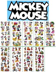 MICKEY MOUSE 🐭 3D puffy Stickers Minnie Pluto Disney