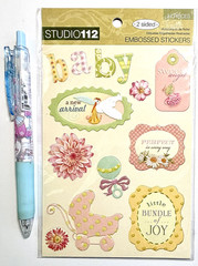 Baby Stickers Scrapbooking Card Journal Planner Studio 112