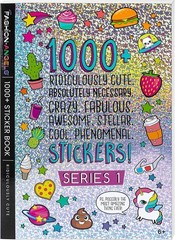 1000+ Cute Kids Stickers Book 40 Pages Scrapbook Planner Craft Reward Stickers
