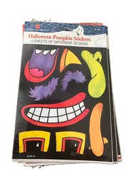 Vintage American Greetings Forget Me Not Halloween Stickers 4 Sheets (You Pick)