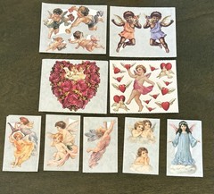 Vintage Mrs. Grossman’s & Gifted Sticker Lot “Angels”