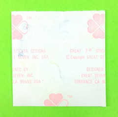 Vintage Fuzzy Great 7 Cheetahs & Panthers Sticker Mod