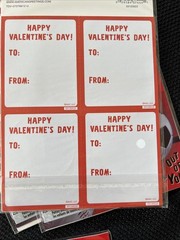 9 – Packages Sticker Valentines Hearts XO Pet Love Sports- 274 Stickers Total