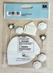 4 PC LOVE THEMED~jolee’s CHOCOLATE HEART Embellishments + 1 ITEM IS FREE All New