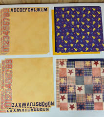 School, Sports, & Music Scrapbook Crafting Kit – Paper, Die Cuts, Stickers