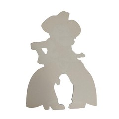 Lot of 10 OSU Pistol Pete Die Cuts 10″ x 6″ Cardstock Oklahoma State Cowboys