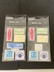 Newborn Baby Themed Dimensional Scrapbook Stickers Lot of 19 Daisy hill Etc
