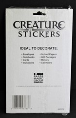 NEW Halloween Paper Magic Group Creature Stickers Ghoul Monster Zombi Pack of 36