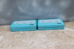 Lot of 2 Stampin’ Up! Hodgepodge Hardware Tin Box, Empty FREE SHIPPING!