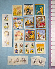 Classic Winnie the pooh stickers eeyore piglet kanga owl rabbit