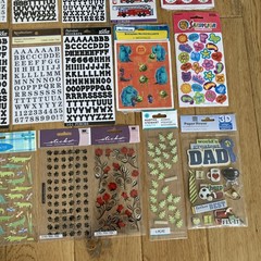 Lot Of 18 NOS Vintage Pkgs Of Stickers Asst Brands + Themes #3