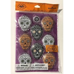 Large Lot Halloween Stickers Hallmark Googly-Eyes, Puffy, 22 Packs ALL NEW PACKS