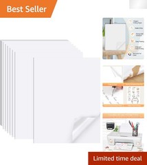Matte Printable Sticker Paper, 8.5″x11″ – 40 Sheets for Laser & Inkjet Printing