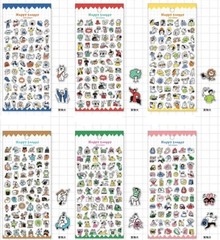 Scrapbook/Planner Supplies MIND WAVE Happy Snappy Sticker Blue 1 sheet