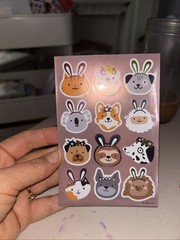 Holiday Sticker Lot Easter AGC Hallmark Free Ship