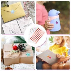 3000 Pack Holographic Foil Metallic Star Stickers for Kids Reward School Home