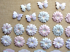 Handmade Paper Embellishments 59 Shabby Chic Scrapbooking Journals Cards Tags