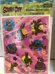 Vintage Heartline & Sandylion & Other Stickers Scooby-Doo Background ’70s Style
