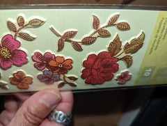 Scrapbook puffy pillow flower stickers Studio 112 – 1 pack new