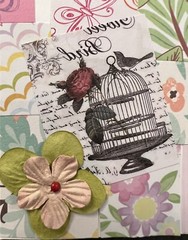 #2696 FLOWERS SPRING EPHEMERA TAGS EMBELLISHMENTS JUNK JOURNAL SCRAPBOOK -Tonya