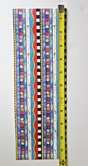Vtg Penny Black Stickeroos BORDER #1 Sheet of 12″ Whimsical Border Stickers HTF
