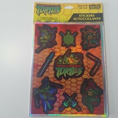 Heartline, Hallmark, TMNT, Teenage Mutant Ninja Turtles, Foil Stickers, 2 Sheets