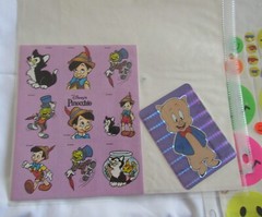 SMILES/GUMBY & DISNEY TOO STICKERS VINTAGE VARIOUS BRANDS MULTIPLE SHEETS