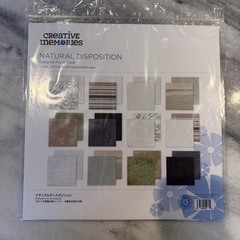 Creative Memories Natural Disposition 12×12 Lot Paper Stickers Embellishments