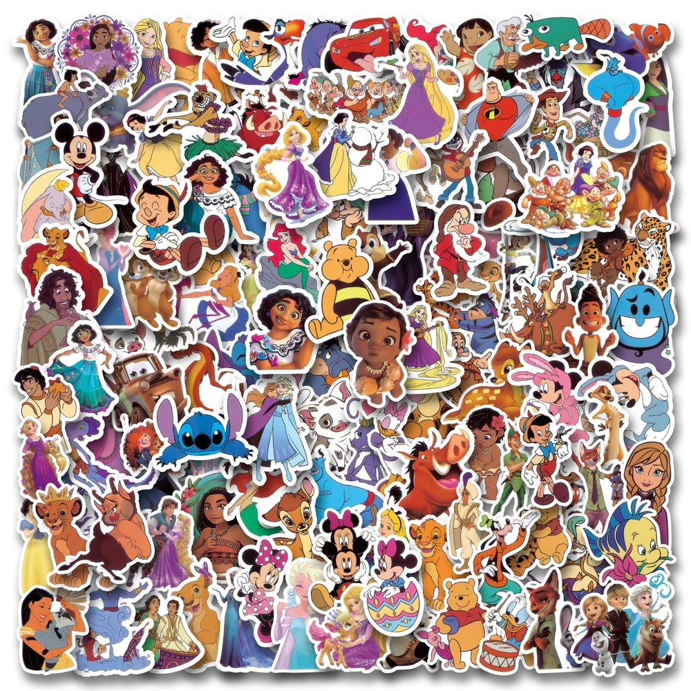 200pcs Cartoon Stickers for Kids,Vinyl Waterproof Decal for Water Bottle Lapt…