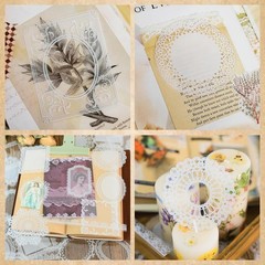 120 PCs Lace Scrapbook Stickers,Waterproof Cutout Transparent Sticker PET Tra…